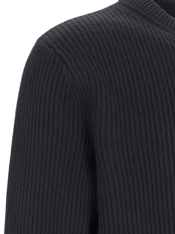 Wool Cashmere Rib Knit - Jente