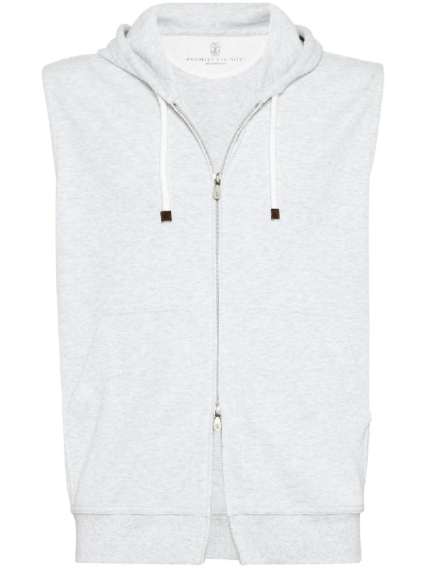 Cotton Blend
  Hoodie Vest