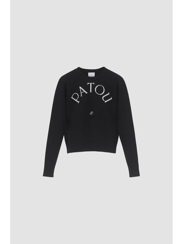 Patou Black Knitted