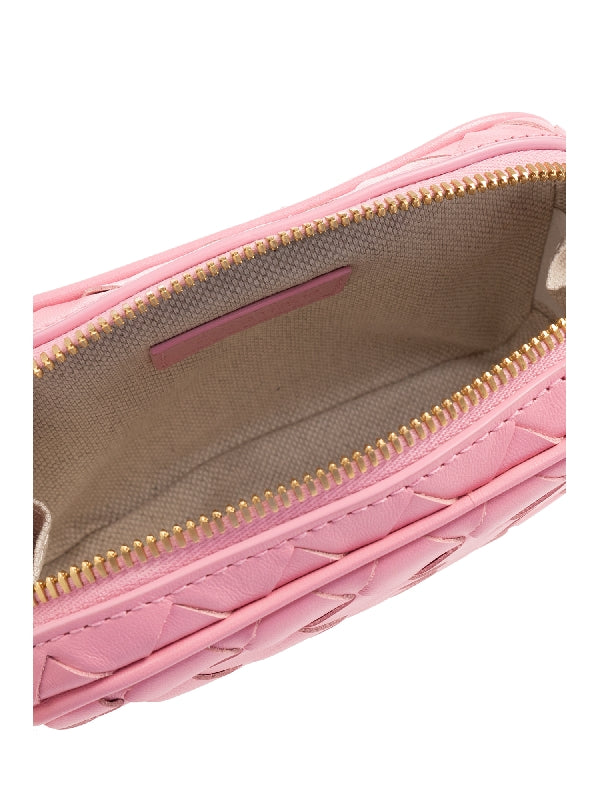 Intrecciato Zipper Pouch