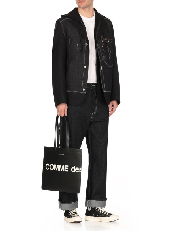 COMME DES GARCONS 钱包 包 黑色 托特包