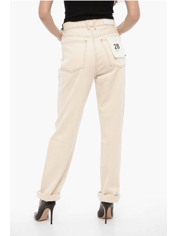 Re/Done Beige Denim Pants