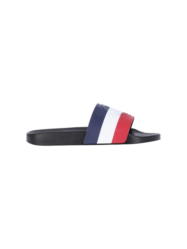 Moncler Multicolor Slides
