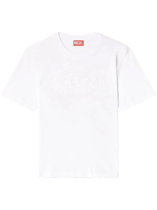 Adjust Logo Cotton Short Sleeve T-Shirt