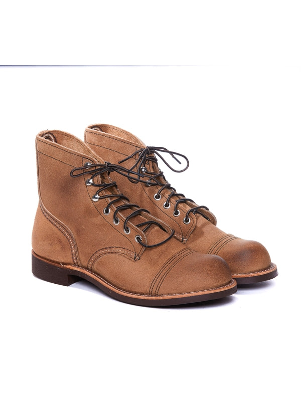 Red Wing Brown Lace-Up Boots
