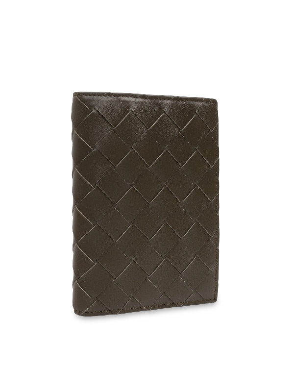 Intrecciato Leather Passport
  Case