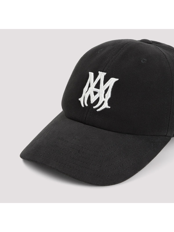 Ma Logo Embroidered Cotton Ball Cap