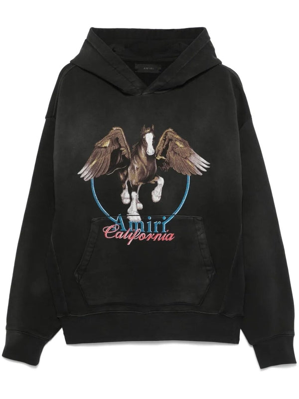PEGASUS Graphic Print Hoodie