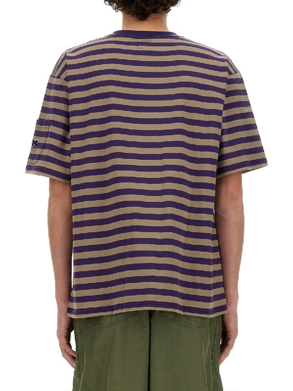 Stripe Cotton T-Shirt