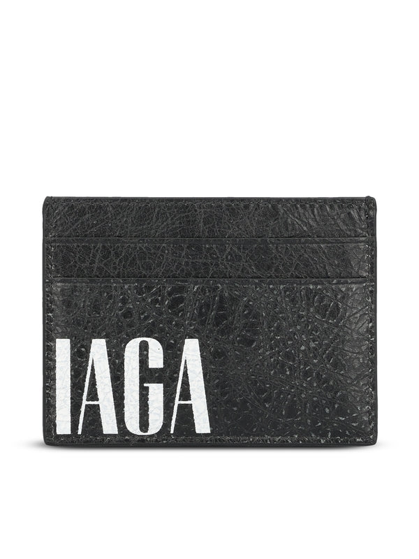 Balenciaga Black Card Holders
