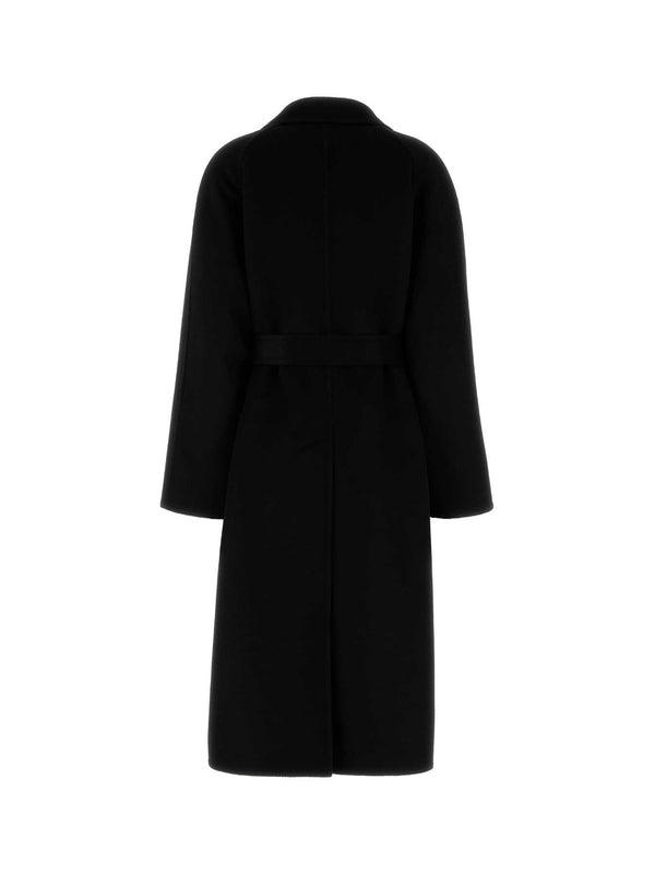 Belt Trim Wool Coat