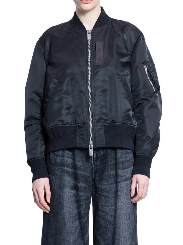 Sakai Black Bomber Jacket