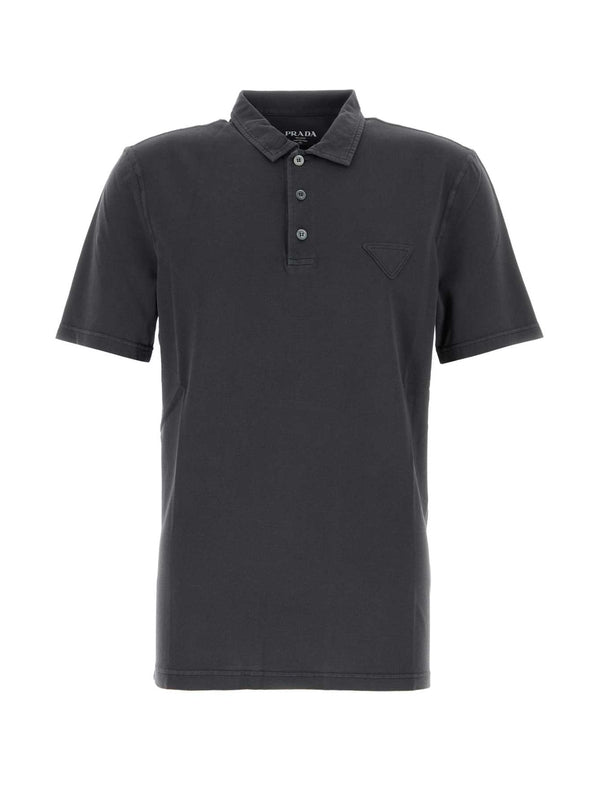 Triangle Patch Polo Shirt