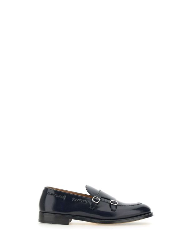 Buckle Strap Leather Loafer