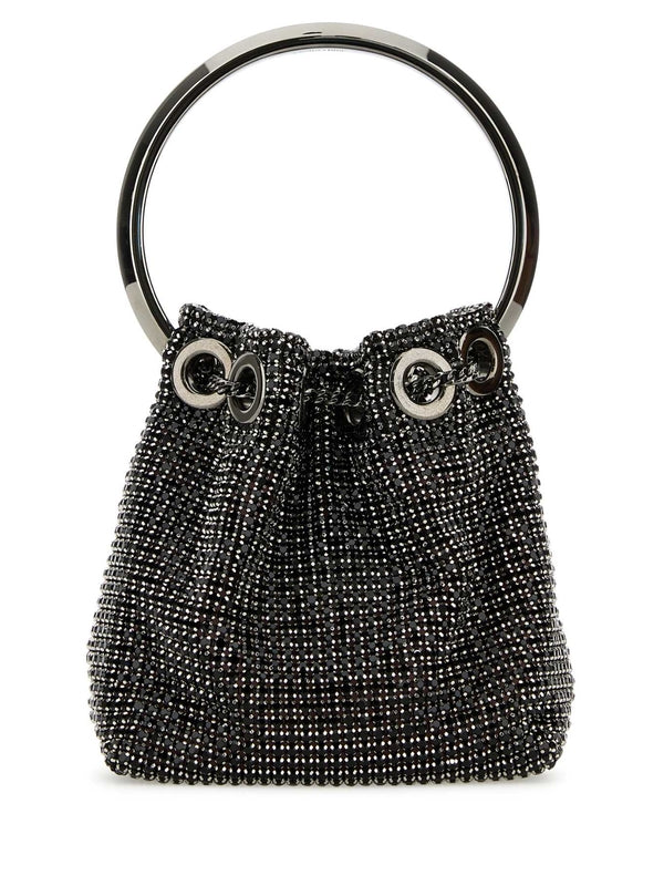 Bon Bon Crystal Micro Bucket Bag