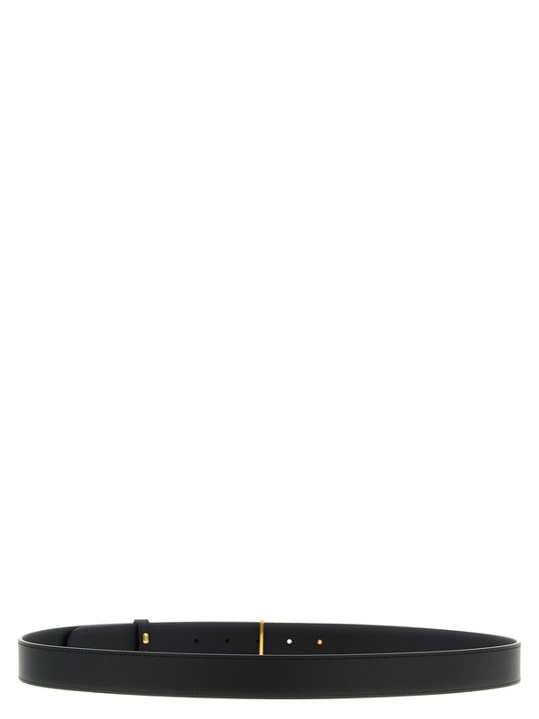 Valentino Black Leather Belts