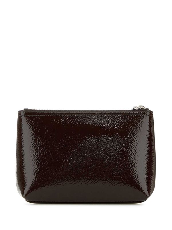 Voyou Leather Small Clutch Bag