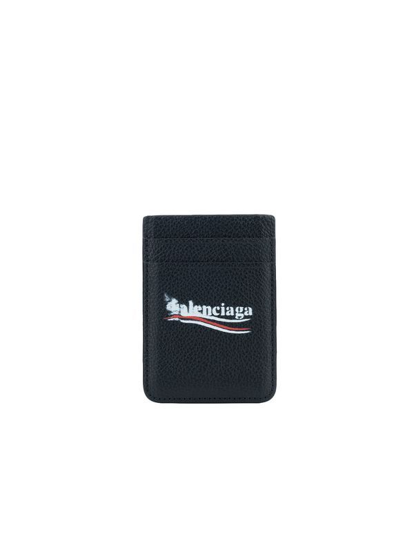 Stencil Logo Calfskin Card
  Wallet