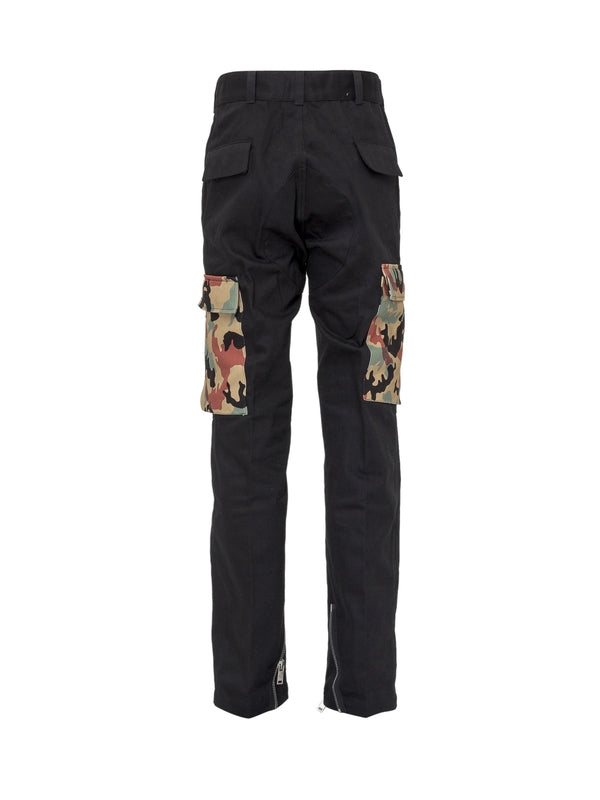 424 Black Casual Pants