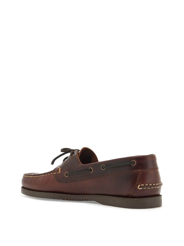 Bath Leather Lace-up Loafer