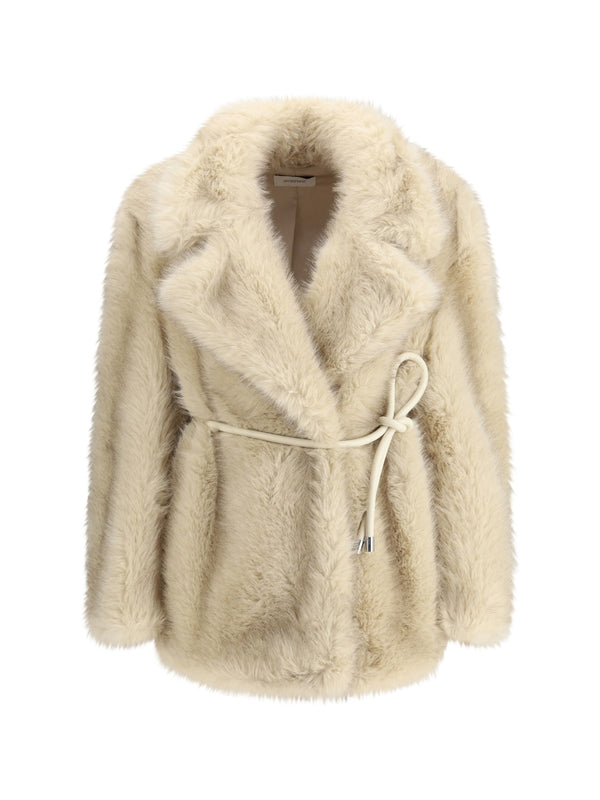 Sportmax Beige Coats