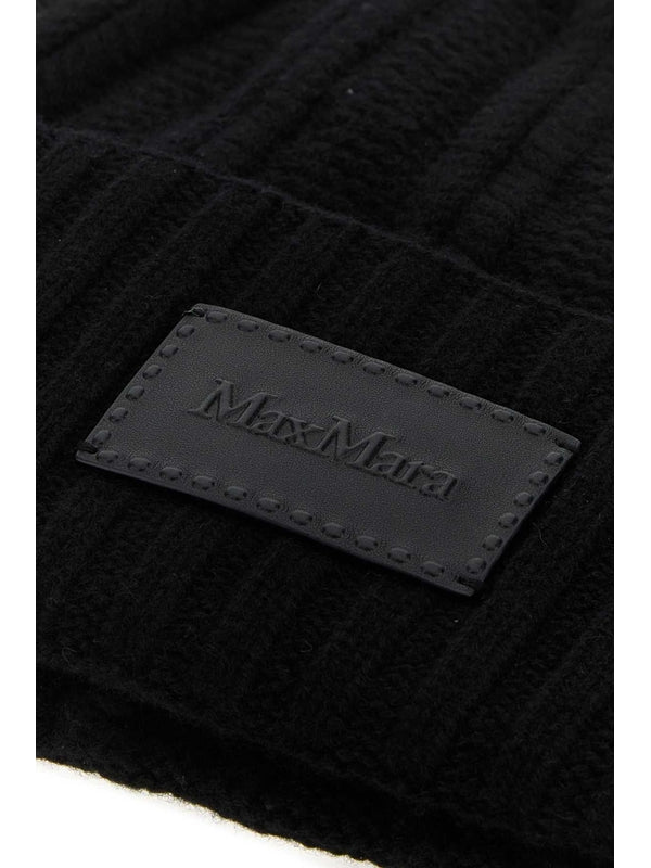 Max Mara Black Beanies
