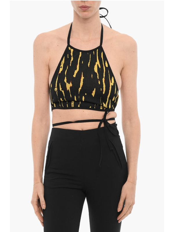 Ambush Black Sleeveless Top