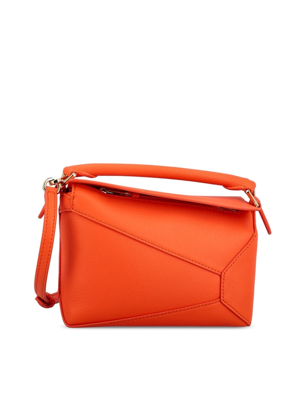 拼图小牛皮迷你斜挎包