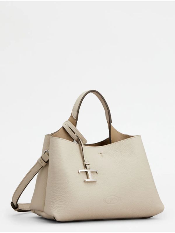 Tod's White Micro Tote Bag