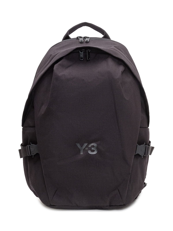 Y-3 Black Backpacks