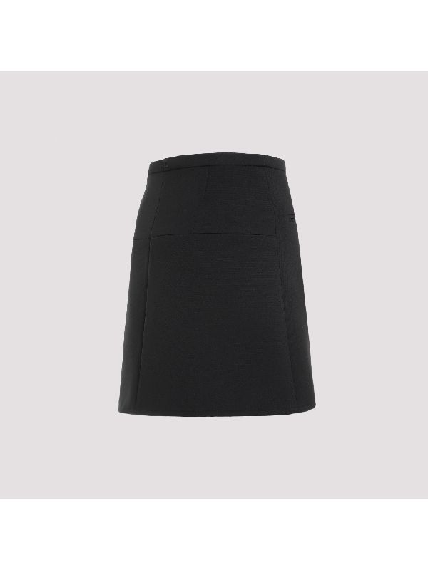 Ellipse Twill Mini Skirt