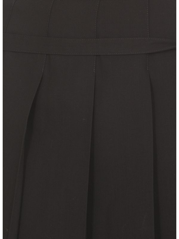 Wool Pleats Skirt