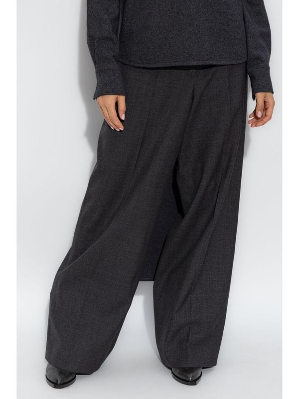 Wide Wool
  Pants