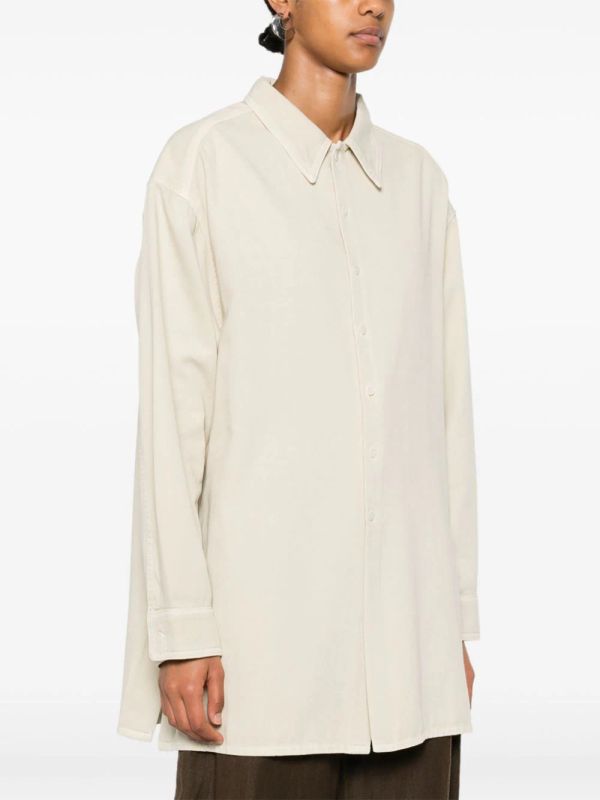 Twist Long Cotton Shirt