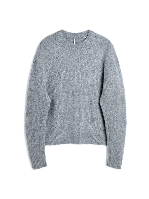 Yak Crew Neck Alpaca Blend Knit