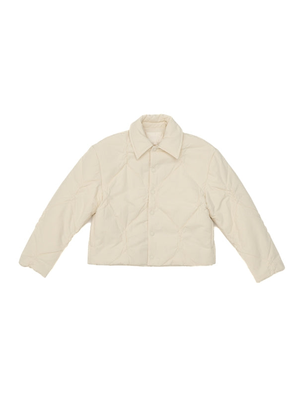 SNUG Cream Puffer Jacket