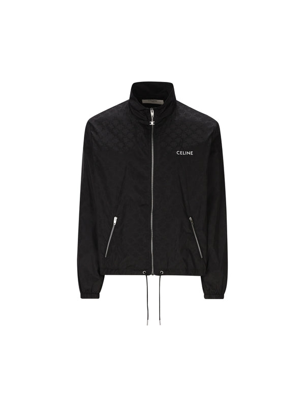 Triomphe Monogram Zip-up Jacket