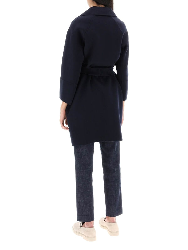 Arona Belted Wool Midi Coat