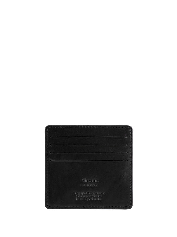 Black Leather Card Wallet