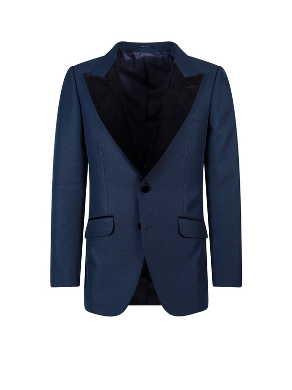Single-Breasted Tuxedo Jacket