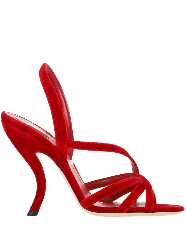 Valentino Red Sandal Heels