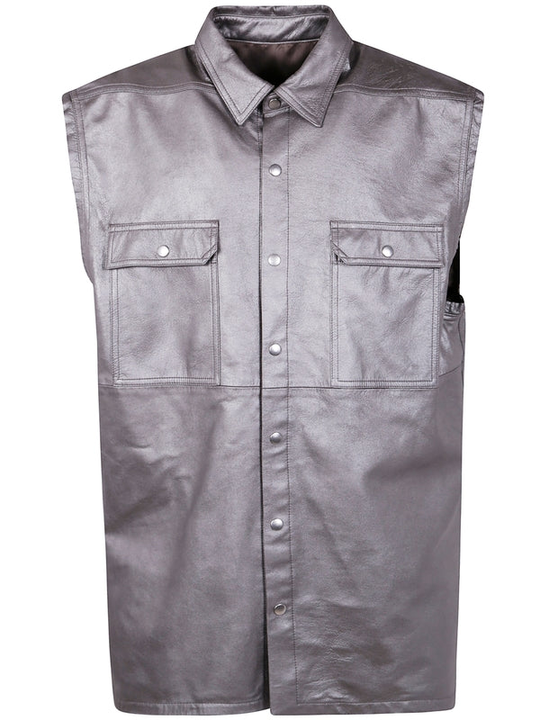 Leather Shirt Vest