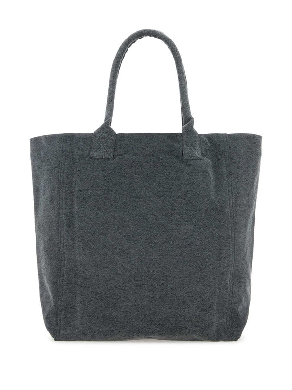 Yenki Logo Embroidered Cotton Tote Bag