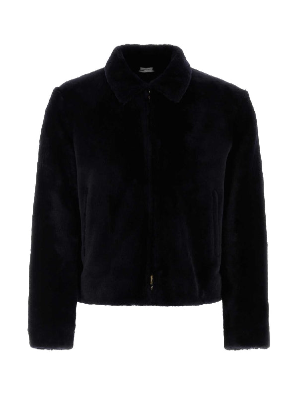 FURS MJO224XL0101 415 Black Fur & Shearling