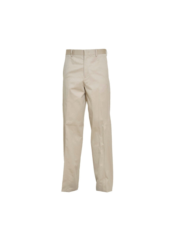 Cotton Curve Line Leg Pants