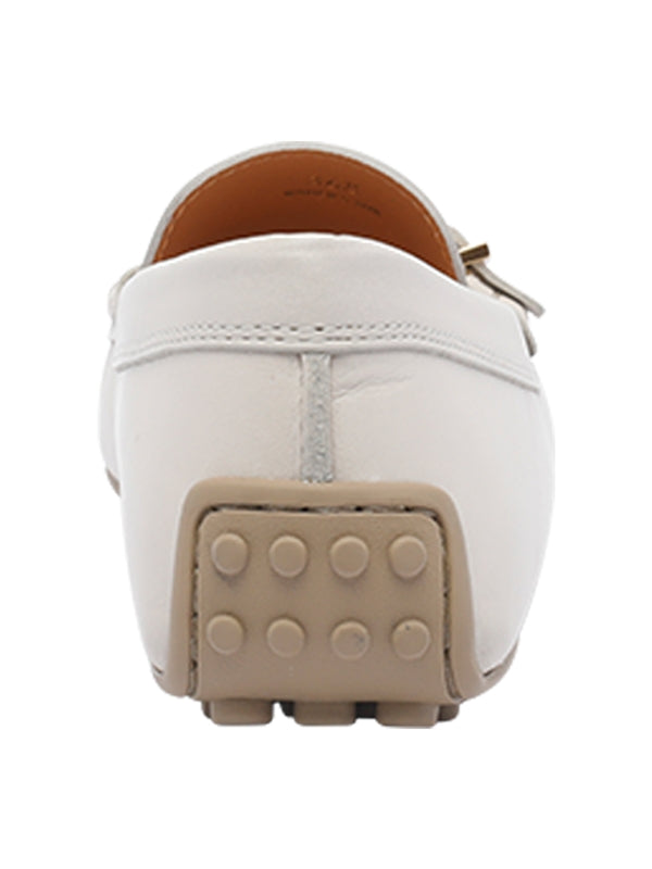 Tod'S White Driving Shoes