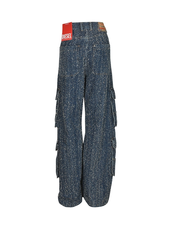 1996 D Sire Cargo Pocket Denim Pants