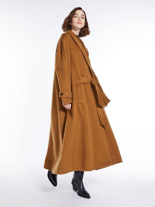 Adda Belted Cashmere Coat