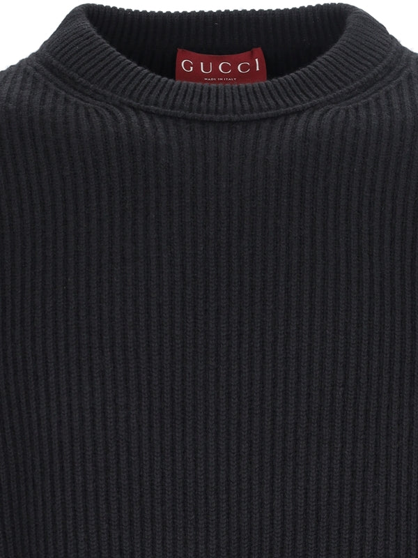 Wool Cashmere Rib Knit - Jente