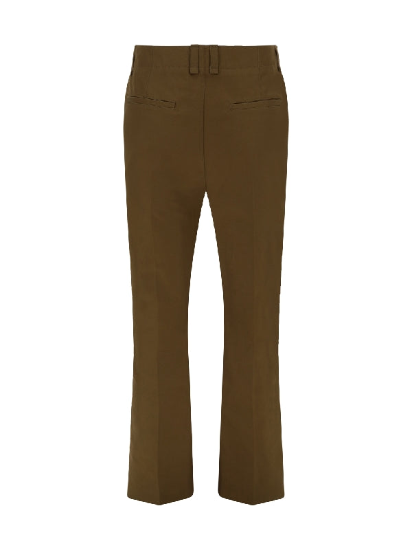 Cotton Tailored Pants